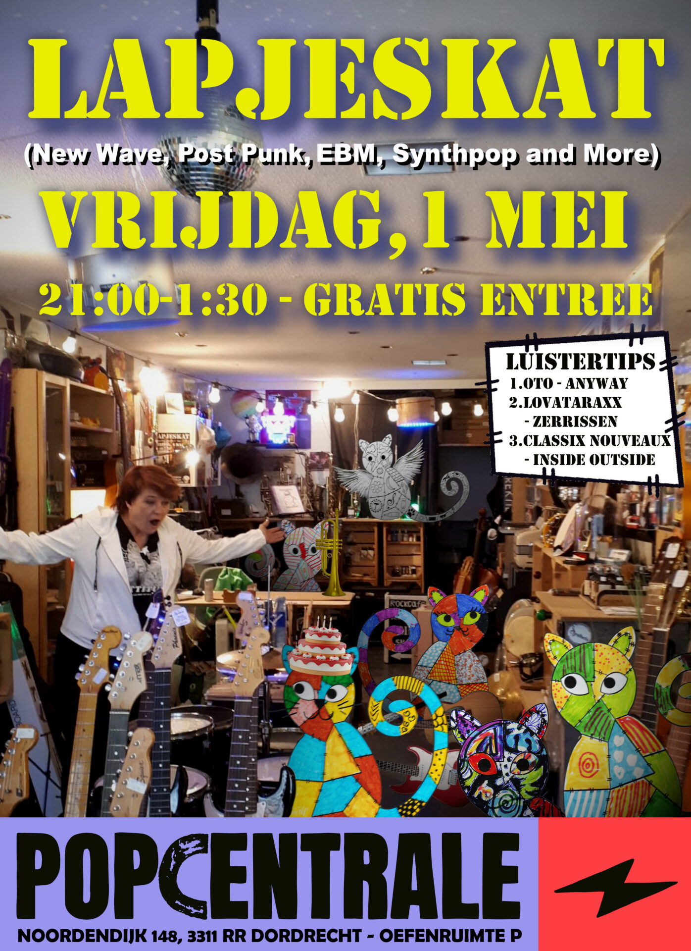 flyer lapjeskat editie 1 mei