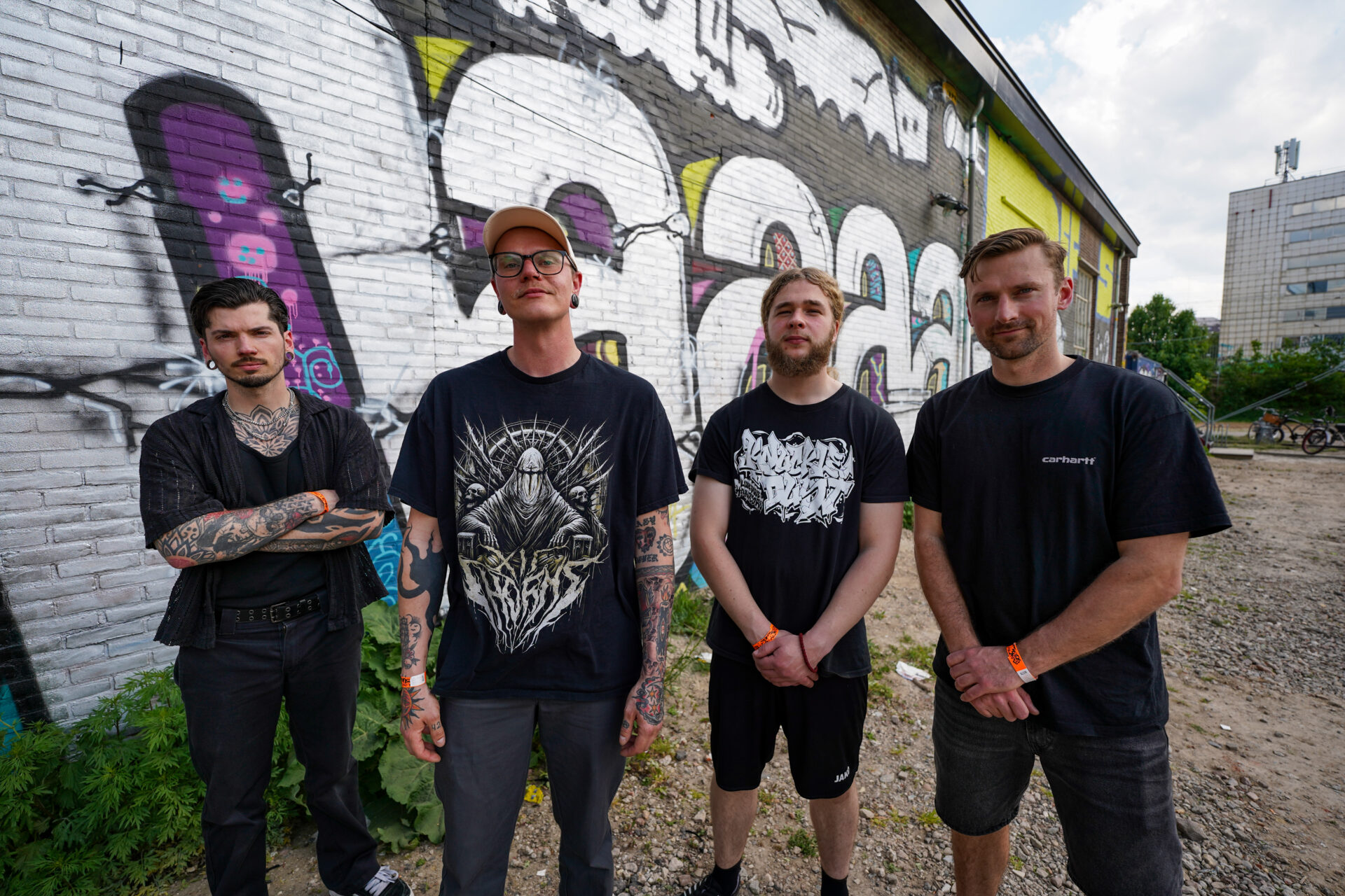 bandfoto van menacer